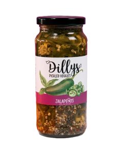 Dillys Pickled Veggies Jalapenos, 16 oz