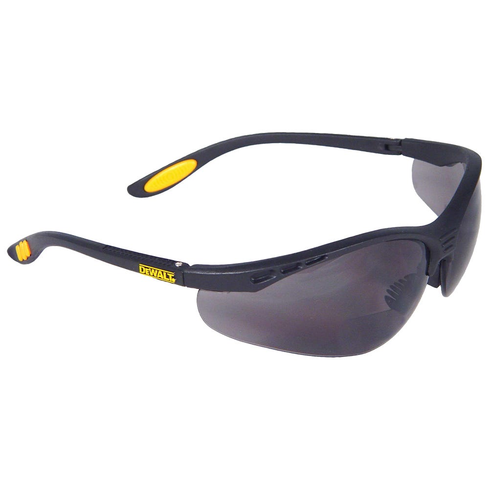 Photo of DeWalt safety glasses on a transparent background